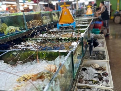 ตลาด sea food ป่าตอง - ตลาดสดบันซ้าน ตลาดสด ภูเก็ต