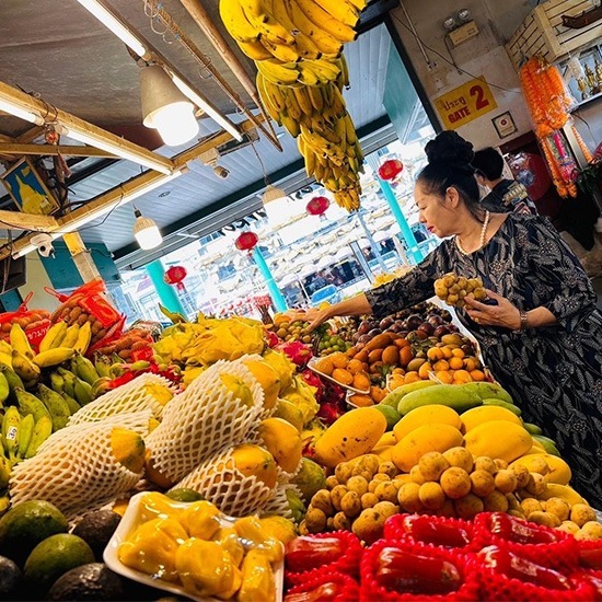 ตลาดสดบันซ้าน ตลาดสด ภูเก็ต - ตลาดบันซ้าน โซนผลไม้